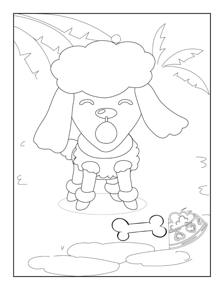 29 Dog Coloring Pages for Download (Printable PDF) - VerbNow