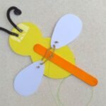 Easy Flying Honey Bee Craft (with Moving Wings) Flying Honey Bee Craft may27 page 12