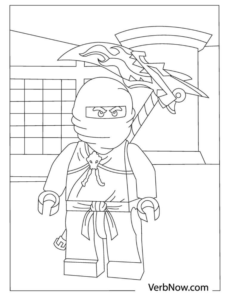 Free NINJAGO Coloring Pages for Download (Printable PDF)
