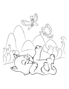 30 Free Cat Coloring Pages (Printable PDF)