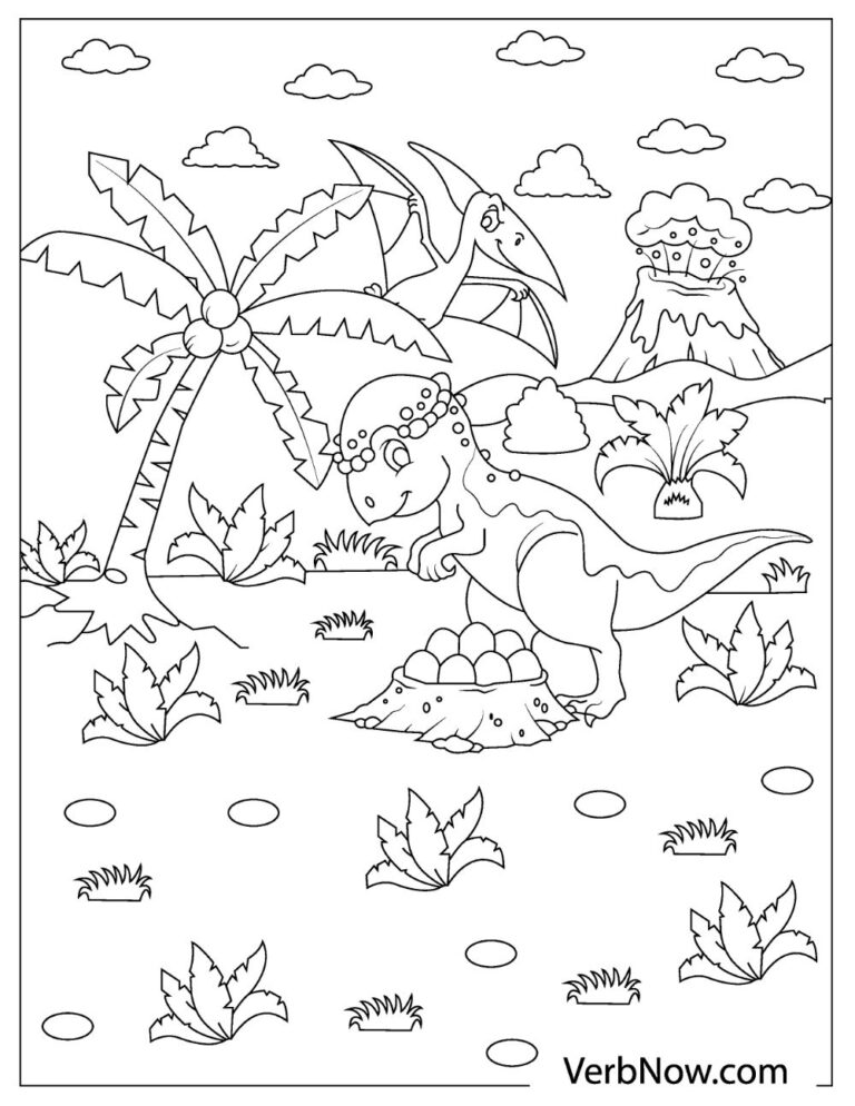 Free JURASSIC WORLD Coloring Pages for Download (Printable PDF)