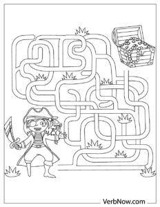 Free PIRATES Coloring Pages for Download (Printable PDF) - VerbNow