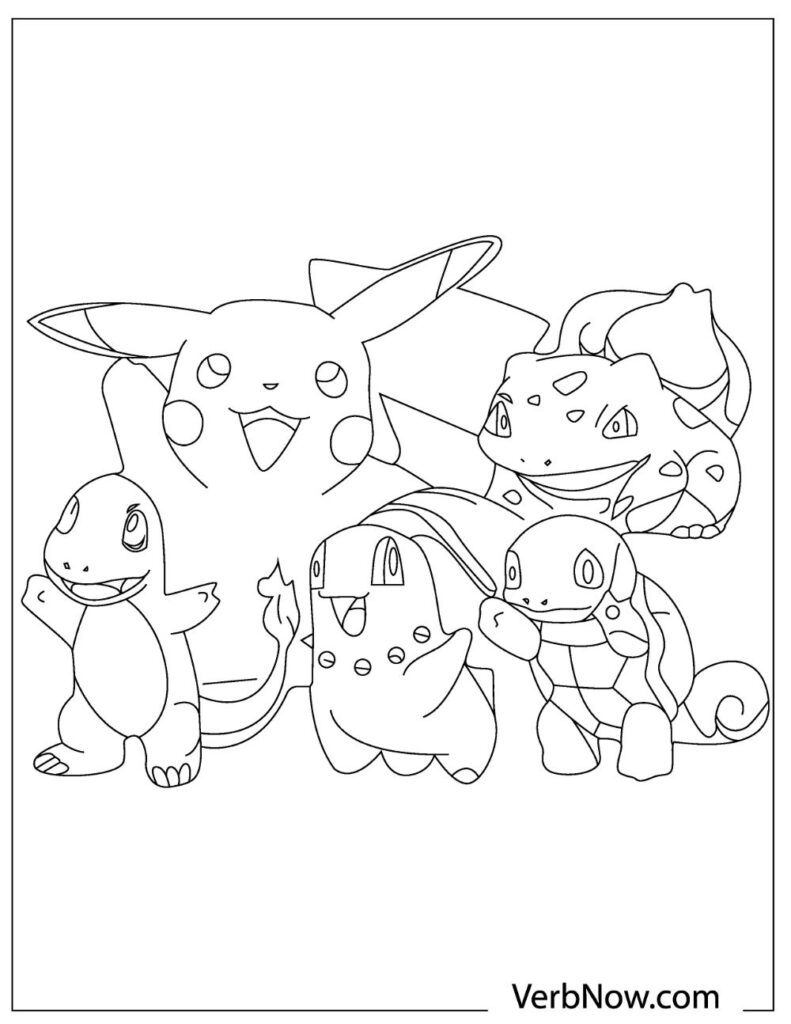 Free POKEMON Coloring Pages For Download Printable PDF VerbNow Free POKEMON Coloring Pages For Download Printable PDF VerbNow