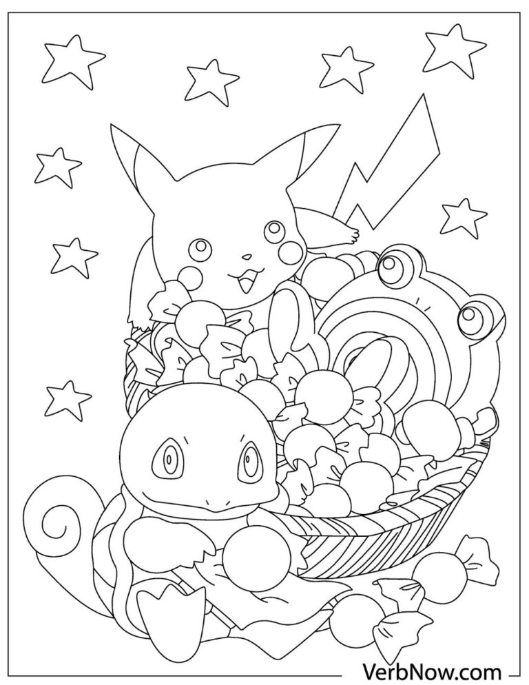 42 Free Pokemon Coloring Pages (Printable PDF)