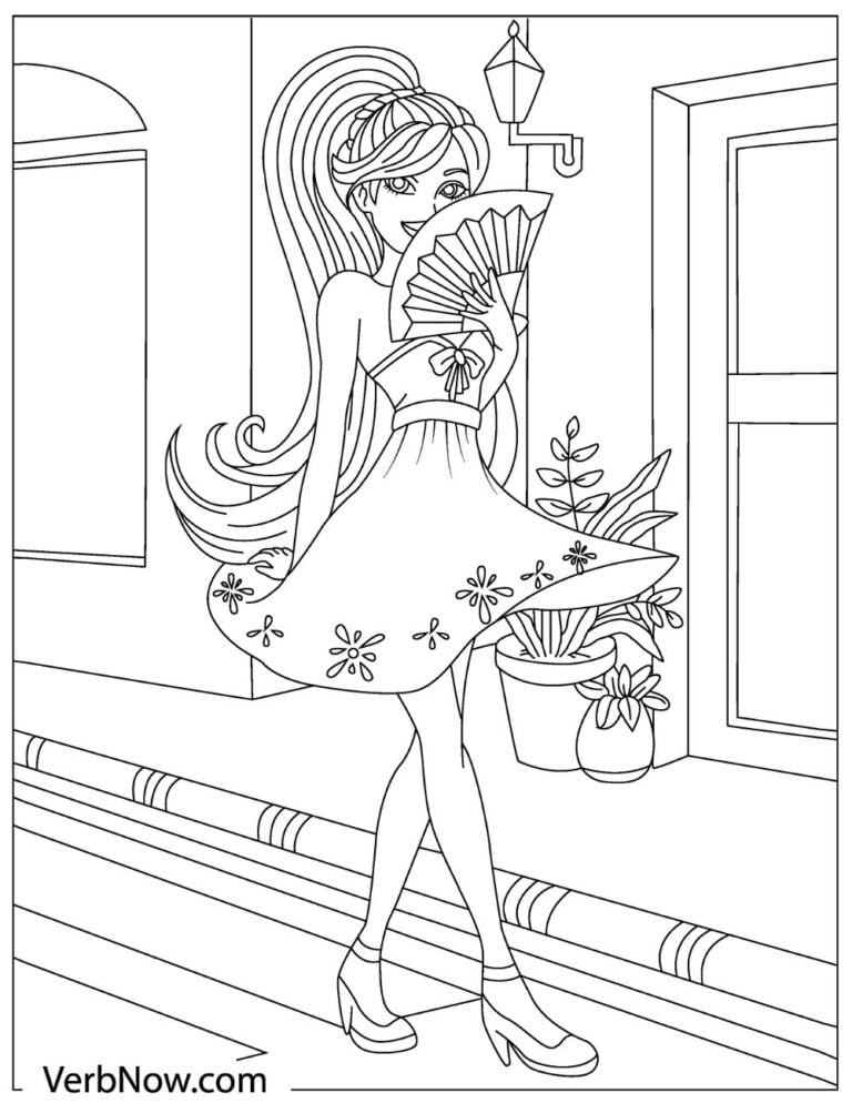 50+ FREE Barbie Coloring Pages (Printable PDF)