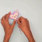 Easy Heart Birthday Card Craft for Kids: Step-by-Step Guide Birthday Craft Step 26