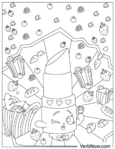 Free SHOPKINS Coloring Pages for Download (PDF)