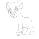 How To Draw A Cheetah in 14 Easy Steps (For Kids) Cheetah Step 10