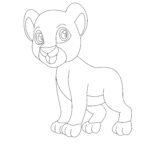 How To Draw A Cheetah in 14 Easy Steps (For Kids) Cheetah Step 11
