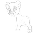How To Draw A Cheetah in 14 Easy Steps (For Kids) Cheetah Step 9