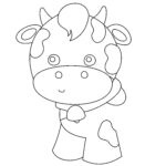 How To Draw A Cow In 8 Easy Steps (Instructions For Kids) Cow Drawing Step6