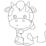How To Draw A Cow In 8 Easy Steps (Instructions For Kids) Cow Drawing Step7