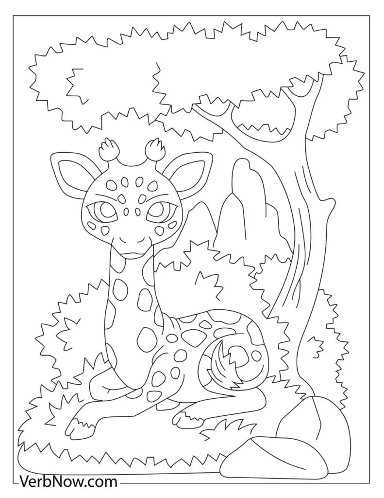 Giraffe Illustration 2 page 0