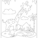 Giraffe-Illustration-4-page featured image