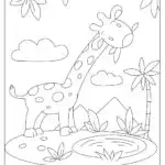 Giraffe-Illustration-4-page featured image