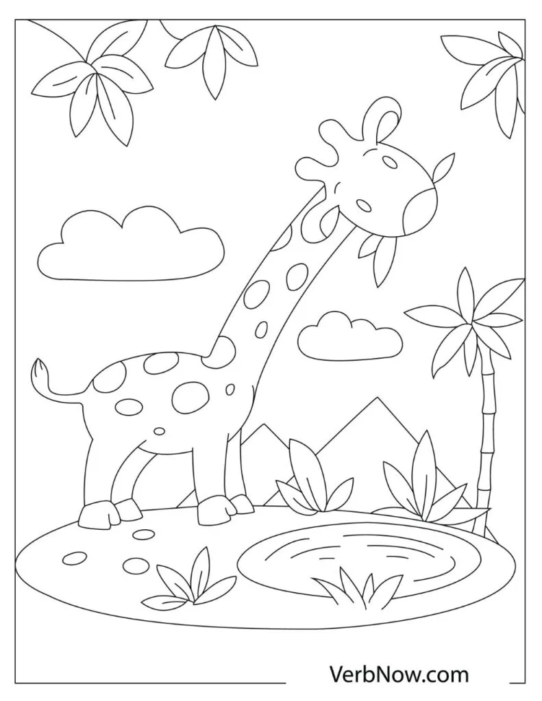 Giraffe Illustration 4 page 0