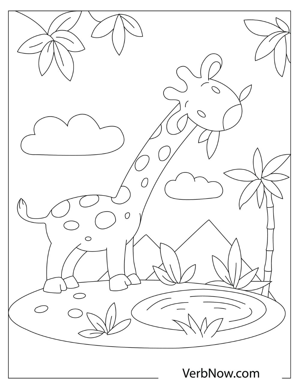 Giraffe-Illustration-4-page featured image