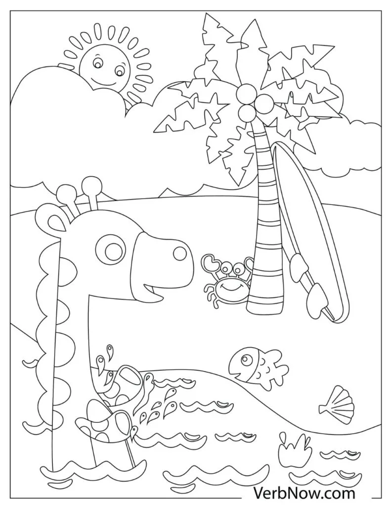 Giraffe Illustration 6 page 0