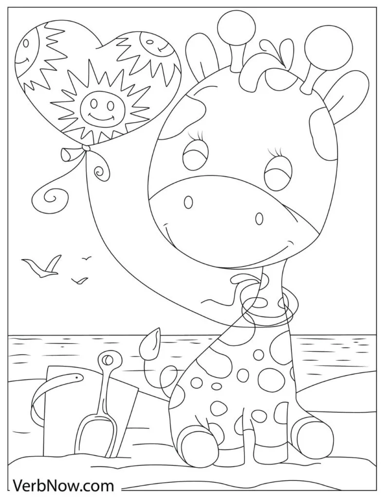 Giraffe Illustration 8 page 0