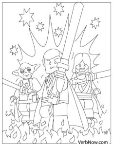 Free LEGO Coloring Pages for Download (Printable PDF)