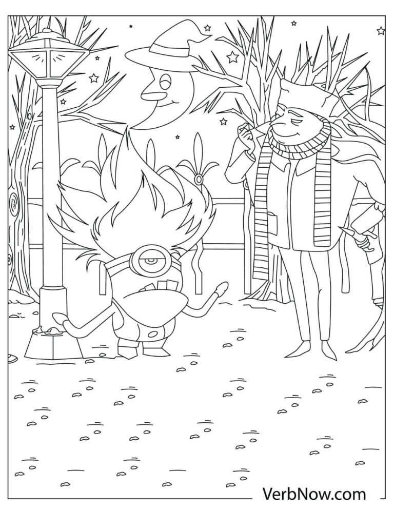 Free Minions Coloring Pages for Download (Printable PDF)