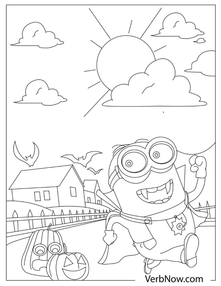 Free Minions Coloring Pages for Download (Printable PDF)