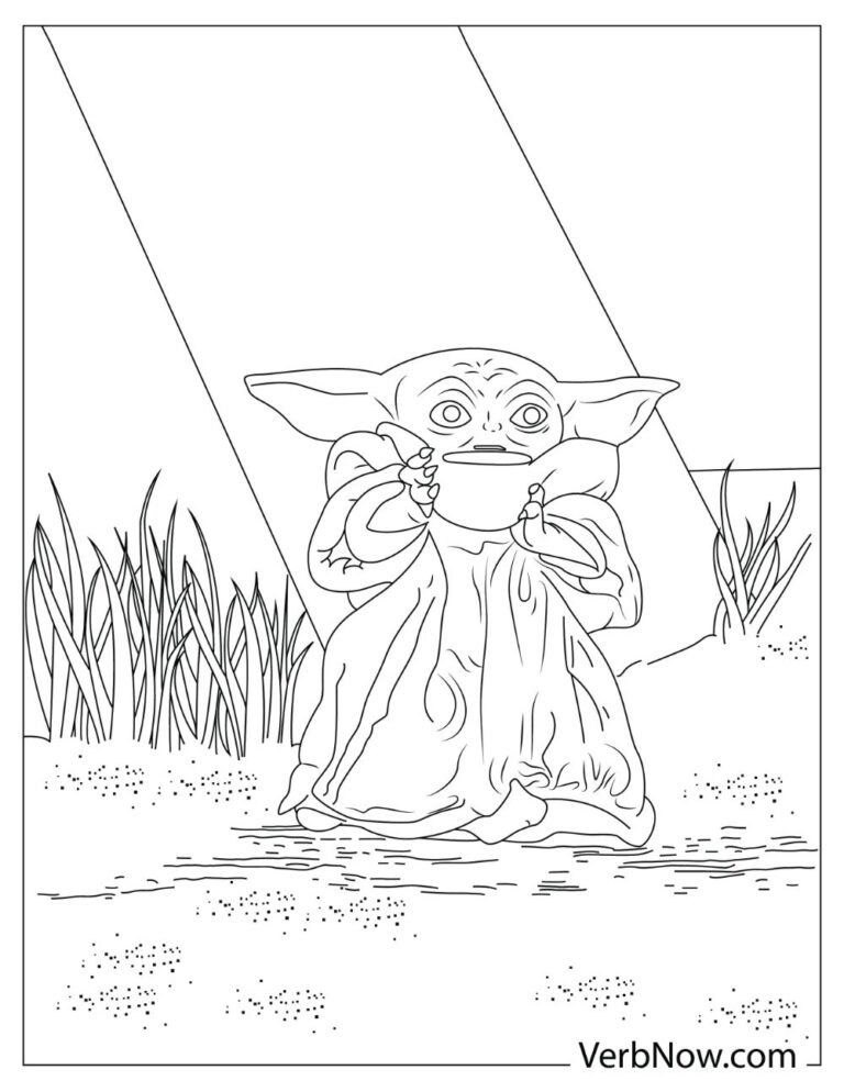 Free YODA Coloring Pages for Download (Printable PDF)