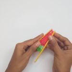 How to Craft a Watermelon Paper Fan with Easy Instructions 15