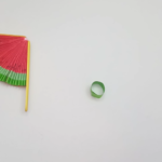 How to Craft a Watermelon Paper Fan with Easy Instructions 17