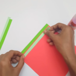 How to Craft a Watermelon Paper Fan with Easy Instructions 2