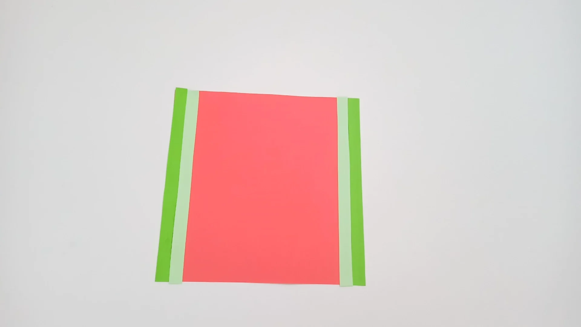 How to Craft a Watermelon Paper Fan with Easy Instructions 3