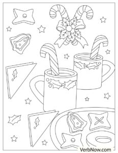 Free CANDY Coloring Pages for Download (Printable PDF)