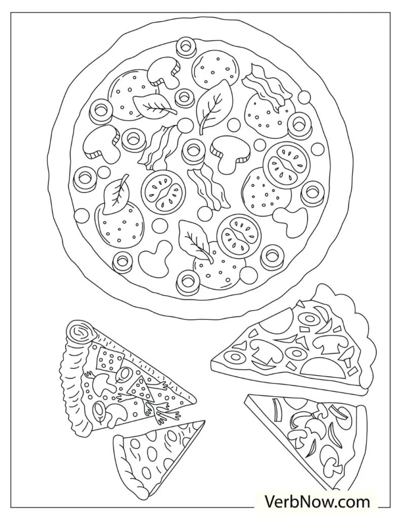 Pizza Illustrations 13 page 0