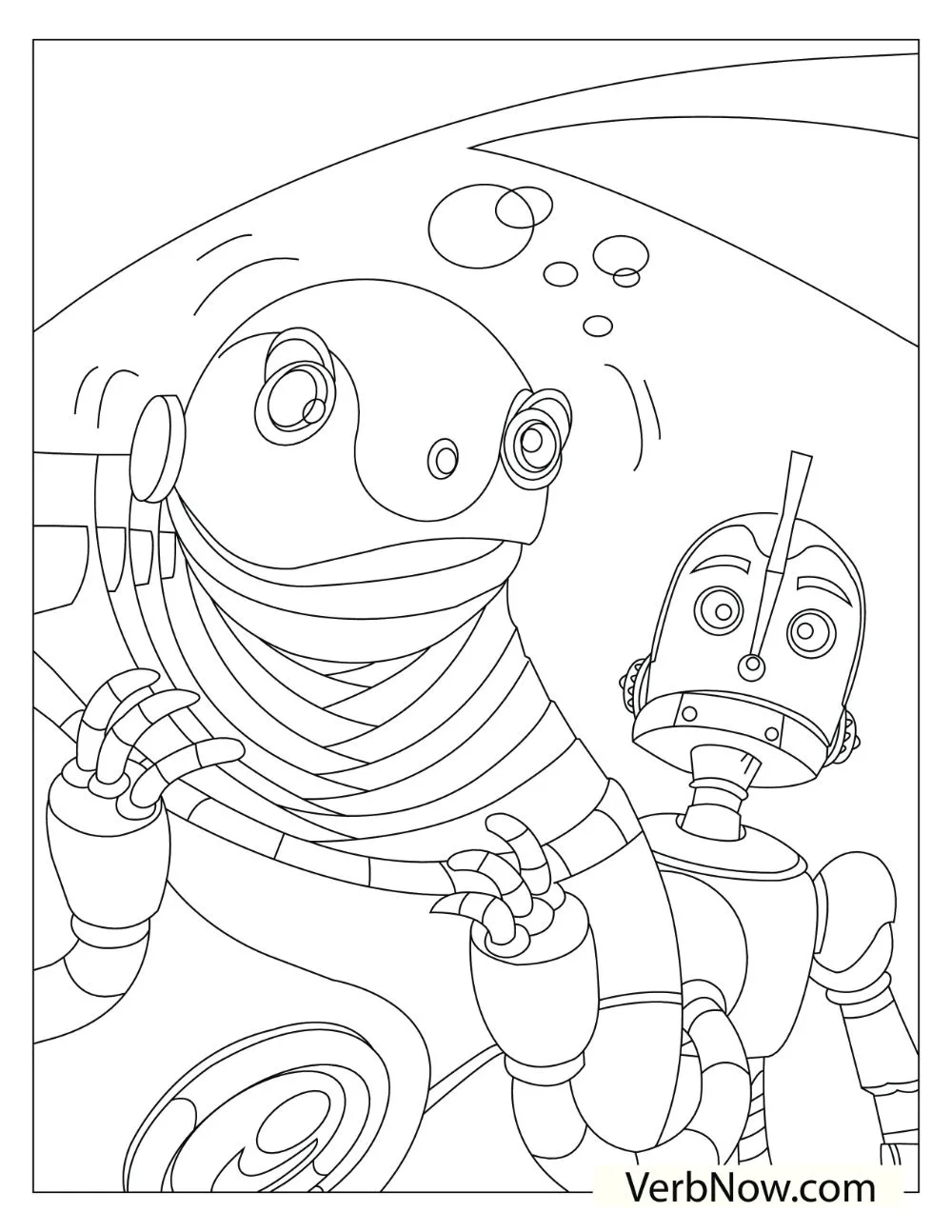 Bigweld talking to Rodney from the movie Robots.