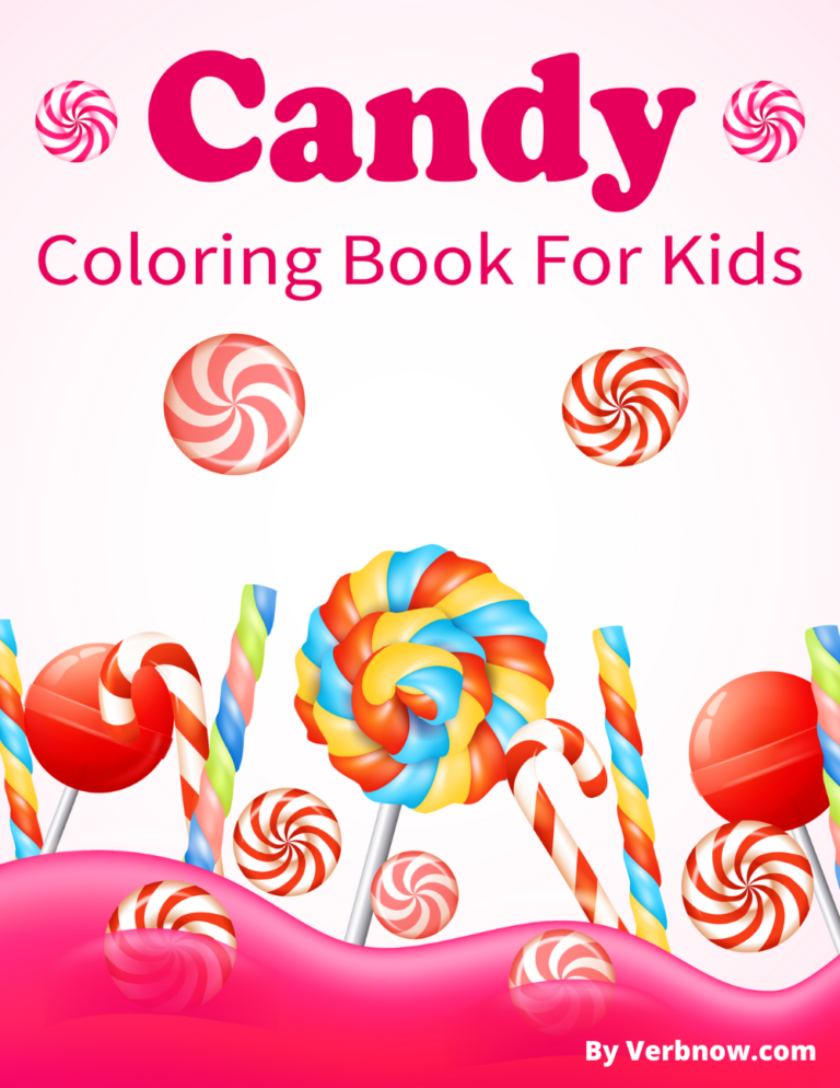 Free CANDY Coloring Pages for Download (Printable PDF) - VerbNow