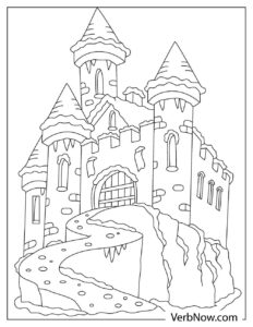 Free CASTLE Coloring Pages for Download (Printable PDF)