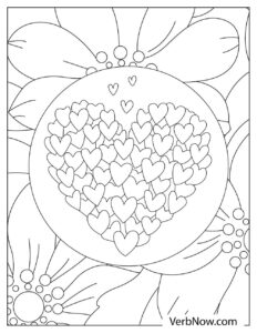 Free HEART Coloring Pages for Download (Printable PDF)