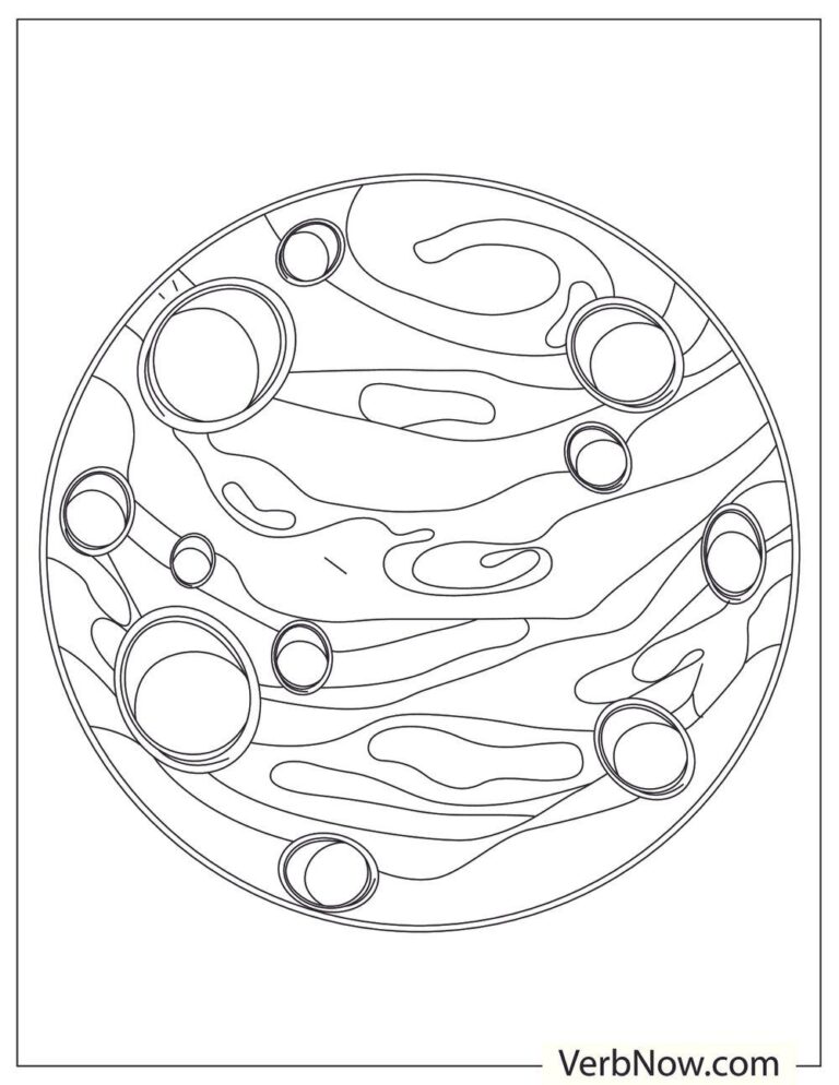 Free SOLAR SYSTEM Coloring Pages for Download (Printable PDF)