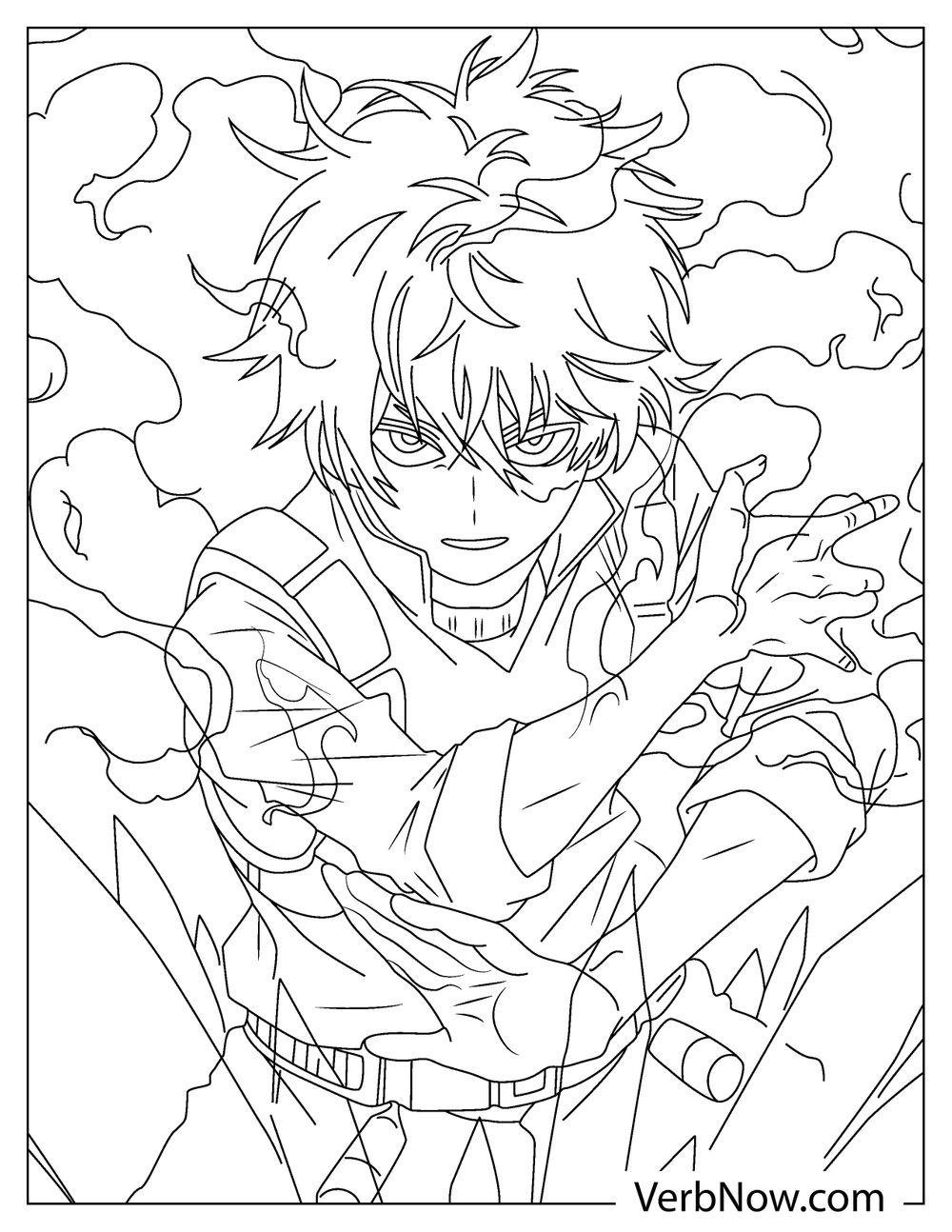 Todoroki Coloring Book