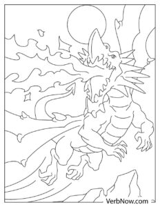 Wings of Fire Coloring Page
