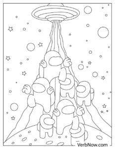 Free AMONG US Coloring Pages for Download (Printable PDF)