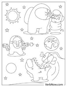 Free AMONG US Coloring Pages for Download (Printable PDF)