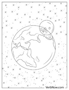Free EARTH Coloring Pages for Download (Printable PDF)