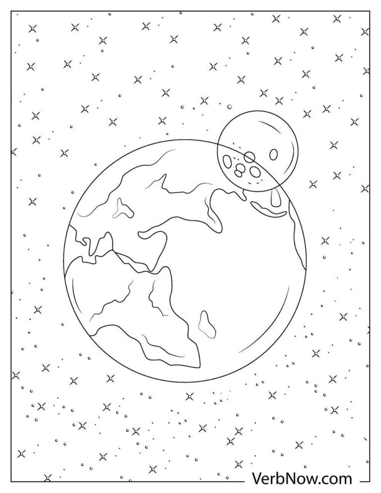 Free EARTH Coloring Pages for Download (Printable PDF)