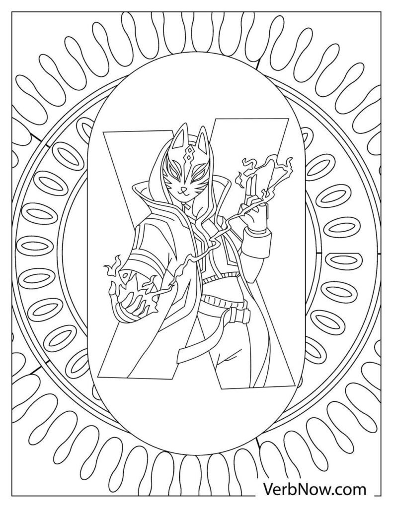Free FORTNITE Coloring Pages For Download Printable PDF 