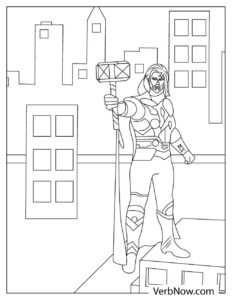 Free THOR Coloring Pages for Download (Printable PDF)
