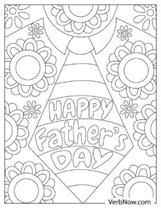 Free HAPPY FATHERS DAY Coloring Pages for Download (Printable PDF)