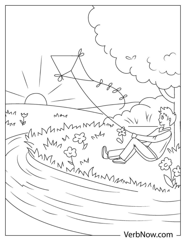 Free SUNSET Coloring Pages for Download (Printable PDF)