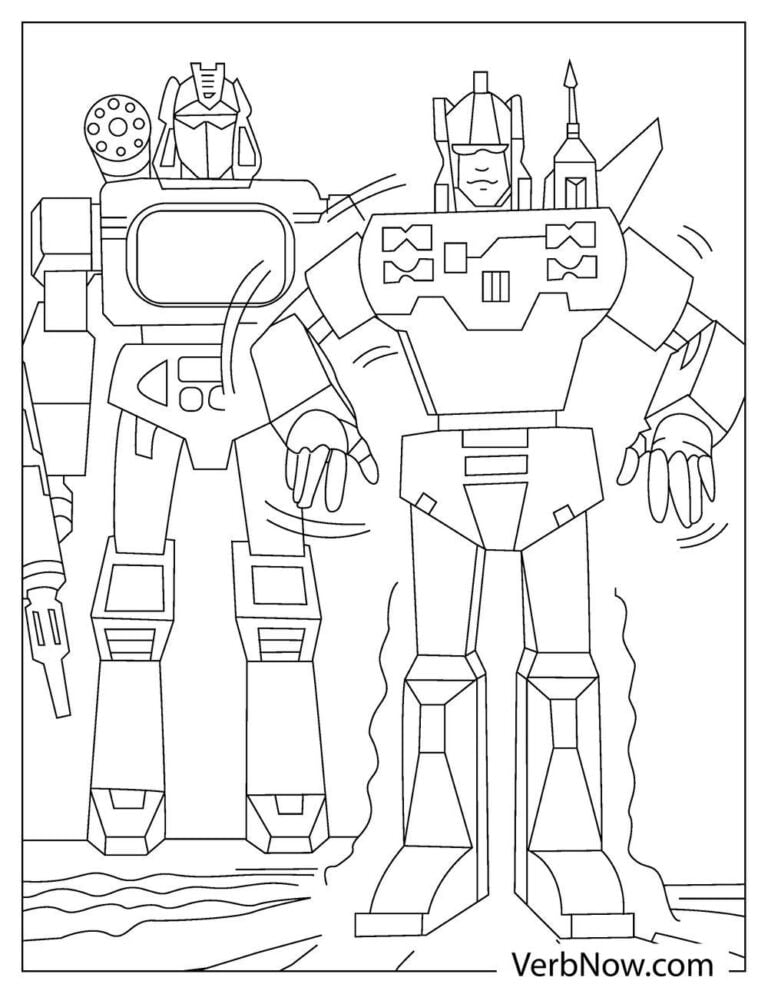 Transformers Coloring Page