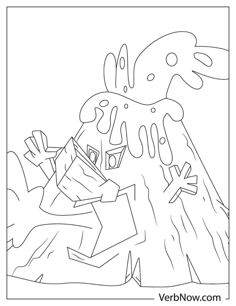 Free VOLCANO Coloring Pages for Download (Printable PDF)
